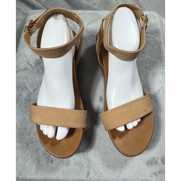 Coconuts by Matisse Sandals Women's Size 10M Tan Ankle Strap - Picture 2 of 16